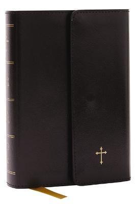 KJV Compact Bible W/ 43,000 Cross References, Black Leatherflex with Flap, Red Letter, Comfort Print: Holy Bible, King James Version: Holy Bible, King - Thomas Nelson