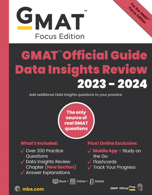 GMAT Official Quantitative Review: Data Sufficiency 2023-2024, Book + Online Question Bank - Gmac (graduate Management Admission Coun