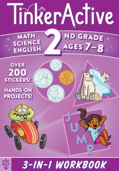 Tinkeractive Workbooks: 2nd Grade Bind-Up: Math, Science, English Language Arts - Enil Sidat