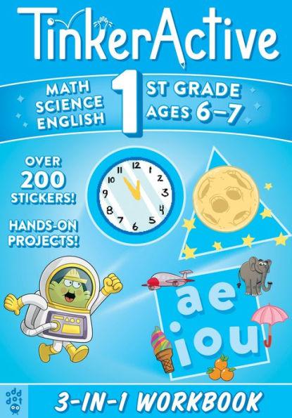 Tinkeractive Workbooks: 1st Grade Bind-Up: Math, Science, English Language Arts - Justin Krasner