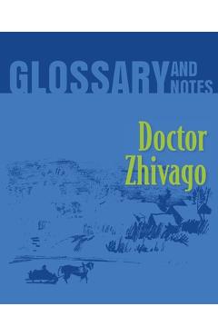 Coperta cărții 'Doctor Zhivago Glossary and Notes: Doctor Zhivago - Heron Books'