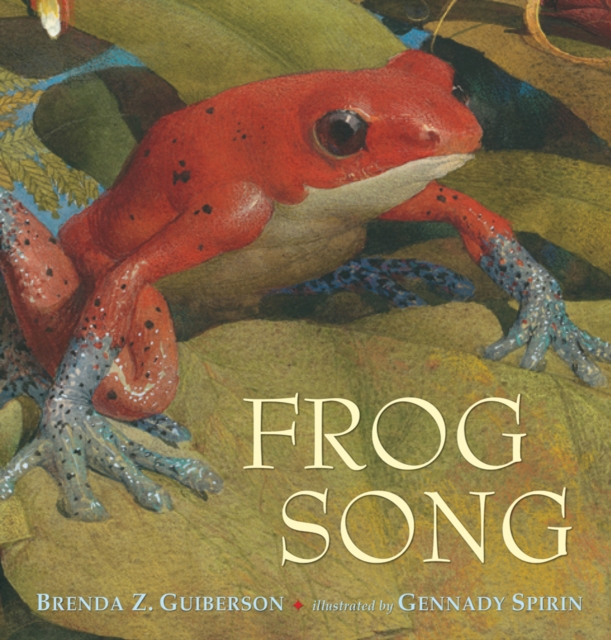 Coperta cărții 'Frog Song - Brenda Z. Guiberson'