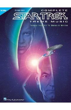 Coperta cărții 'Complete Star Trek Theme Music: Piano Solo - Hal Leonard Corp'