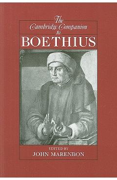 Coperta cărții 'Camb Companion to Boethius - John Marenbon'