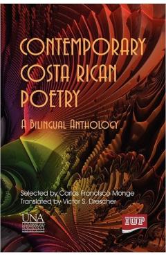 Coperta cărții 'Contemporary Costa Rican Poetry - Carlos F. Monge'