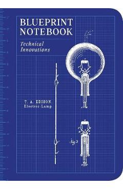 Poza produsului Blueprint Notebook: Technical Innovations - Dokument Press