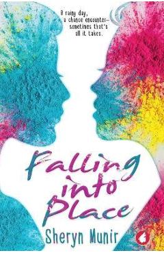 Coperta cărții 'Falling Into Place - Sheryn Munir'