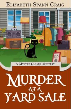 Coperta cărții 'Murder at a Yard Sale - Elizabeth Spann Craig'