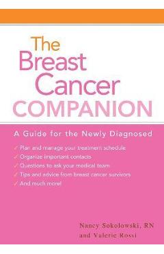 Coperta cărții 'The Breast Cancer Companion - Nancy Sokolowski'
