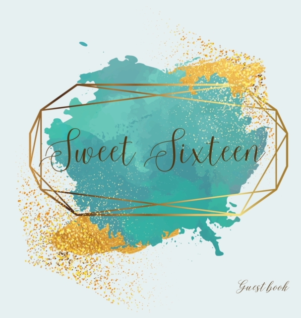 Sweet sixteen guest book, party Guest book, birthday party guest book to sign - Lulu And Bell