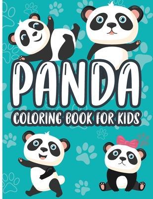 Panda Coloring Book for Kids: Charming Panda Coloring Book, Gorgeous Designs with Cute Panda for Relaxation and Stress Relief - Emilian Bernard