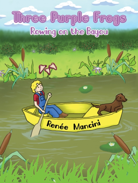 Three Purple Frogs: Rowing on the Bayou - Renée Mancini