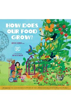 Coperta cărții 'How Does Our Food Grow? - Brooke Jorden'
