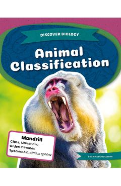 Coperta cărții 'Animal Classification - Emma Huddleston'