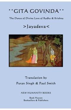 Coperta cărții 'Gita Govinda: The Dance of Divine Love of Radha & Krishna - Puran Singh'