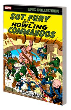 Coperta cărții 'Sgt. Fury Epic Collection: Berlin Breakout - Dick Ayers'