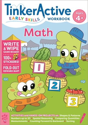 Tinkeractive Early Skills Math Workbook Ages 4+ - Nathalie Le Du