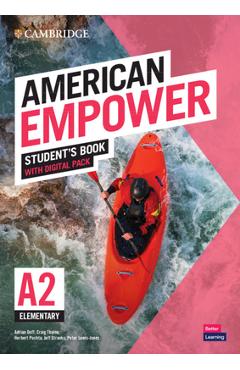 Poza produsului American Empower Elementary/A2 Student's Book with Digital Pack - Adrian Doff