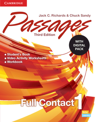 Passages Level 1 Full Contact with Digital Pack - Jack C. Richards