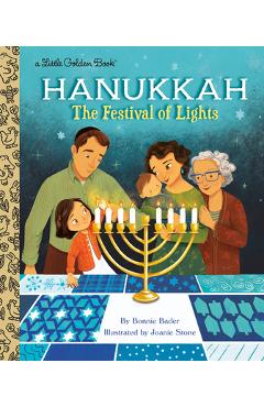 Coperta cărții 'Hanukkah: The Festival of Lights - Bonnie Bader'