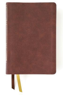 Nkjv, Thompson Chain-Reference Bible, Leathersoft, Brown, Red Letter, Comfort Print - Frank Charles Thompson