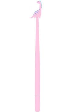 Poza produsului Pix flexibil din silicon cu gel: Dinozaur roz