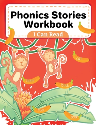 Phonics Stories Workbook: For Preschool and Kindergartens I can read CVC Phonics Reading Comprehension Passage - Lubawi