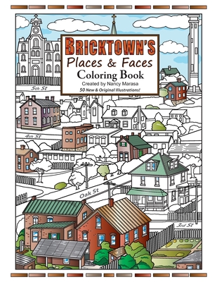 Bricktown's Places & Faces Coloring Book - Nancy Marasa