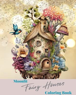 Moonlit Fairy Houses Coloring Book - Jolly Bern