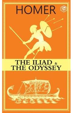 Coperta cărții 'Homer: The Iliad & the Odyssey (Deluxe Hardbound Edition) - Homer'
