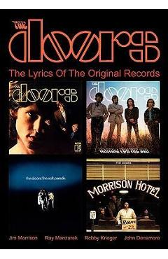 Coperta cărții 'The Doors: The Lyrics Of The Original Records - Heinz Gerstenmeyer'