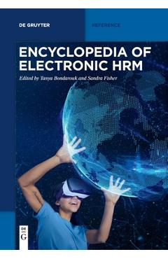 Coperta cărții 'Encyclopedia of Electronic Hrm - Tanya Bondarouk'
