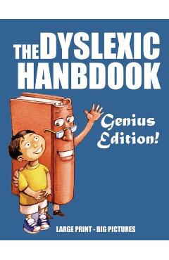 Coperta cărții 'The Dyslexic Handbook: Genius Edition - Jimmy Huston'