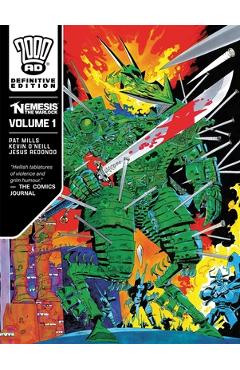 Coperta cărții 'Nemesis the Warlock - The Definitive Edition, Volume 1 - Pat Mills'