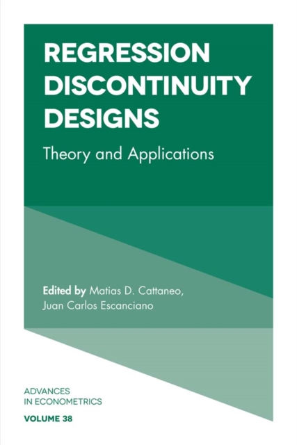 Regression Discontinuity Designs: Theory and Applications - R. Carter Hill