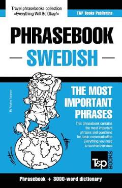 Poza produsului English-Swedish phrasebook and 3000-word topical vocabulary - Andrey Taranov