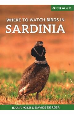 Coperta cărții 'Where to Watch Birds in Sardinia - Ilaria Fozzi'