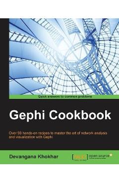 Coperta cărții 'Gephi Cookbook - Devangana Khokhar'