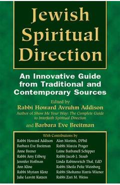 Coperta cărții 'Jewish Spiritual Direction: An Innovative Guide from Traditional and Contemporary Sources - Howard A. Addison'