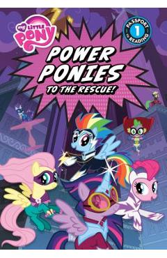 Coperta cărții 'Power Ponies to the Rescue! - Mcgowen Magnolia Belle Meghan Mccarthy C'