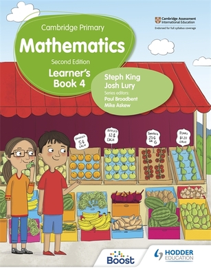 Coperta cărții 'Cambridge Primary Mathematics Learner's Book 4 Second Edition - Steph King'
