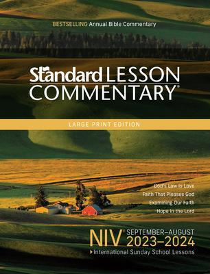 Niv(r) Standard Lesson Commentary(r) Large Print Edition 2023-2024 - Standard Publishing