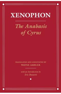 Coperta cărții 'The Anabasis of Cyrus - Xenophon'