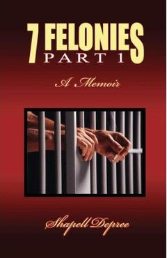 Coperta cărții '7 Felonies: One Woman's Journey of Poor Choices - Shapell Depree'