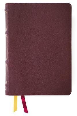 Nkjv, Thompson Chain-Reference Bible, Genuine Leather, Calfskin, Burgundy, Red Letter, Comfort Print - Frank Charles Thompson