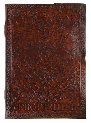 Floral Leather Journal Large - Frobisher