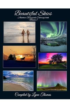 Poza produsului Beautiful Skies: Another Grayscale Coloring Book - Lynn Ellen Thomas