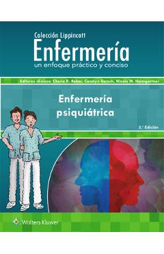 Coperta cărții 'Colección Lippincott Enfermería. Enfermería Psiquiátrica - Cherie R. Rebar'