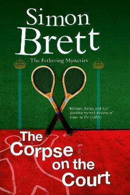 Coperta cărții 'The Corpse on the Court - Simon Brett'