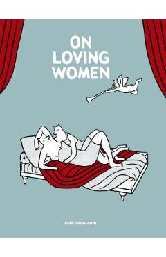 Coperta cărții 'On Loving Women - Diane Obomsawin'